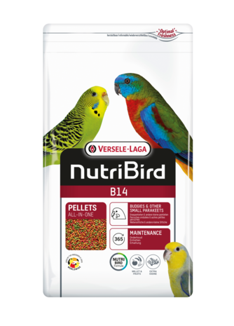 B14 parkiet onderhoudsvoer Nutribird 3 kg